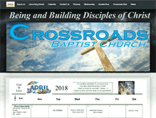 Tablet Screenshot of crossroadsbaptistcfl.org